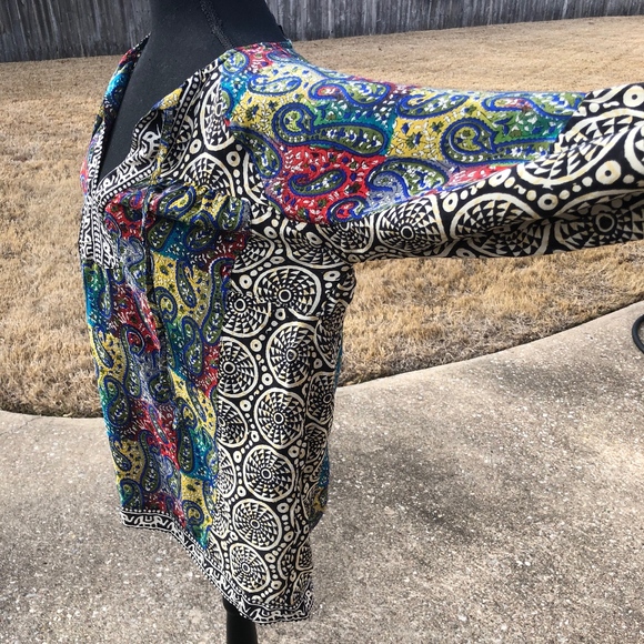 Tolani silk blouse - Picture 3 of 5